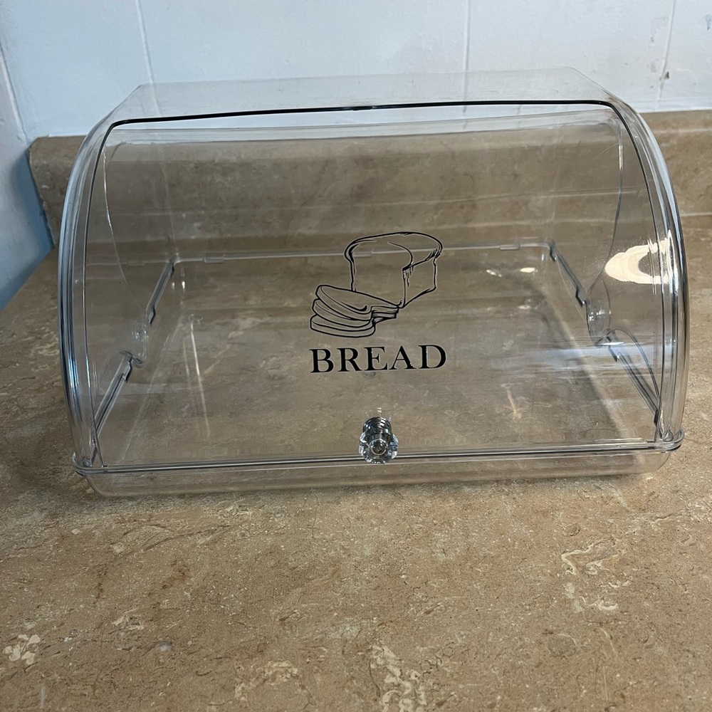 Clear Acrylic Bread Box